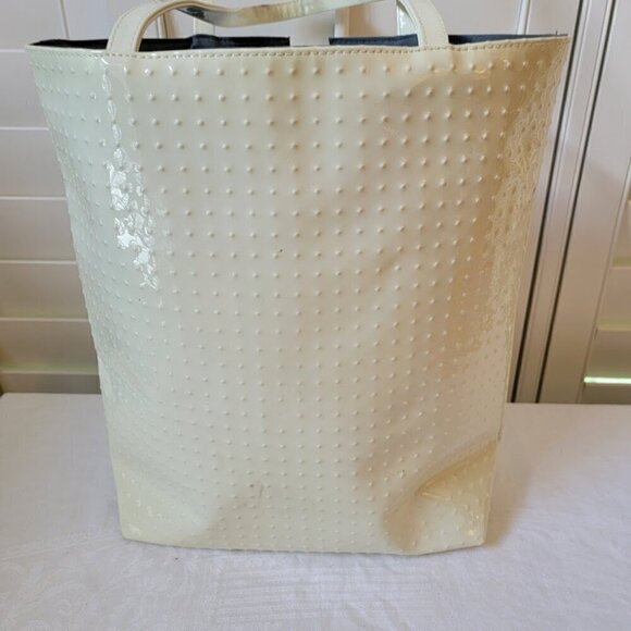Rock & Republic White Patent Leather Tote - Picture 4 of 10
